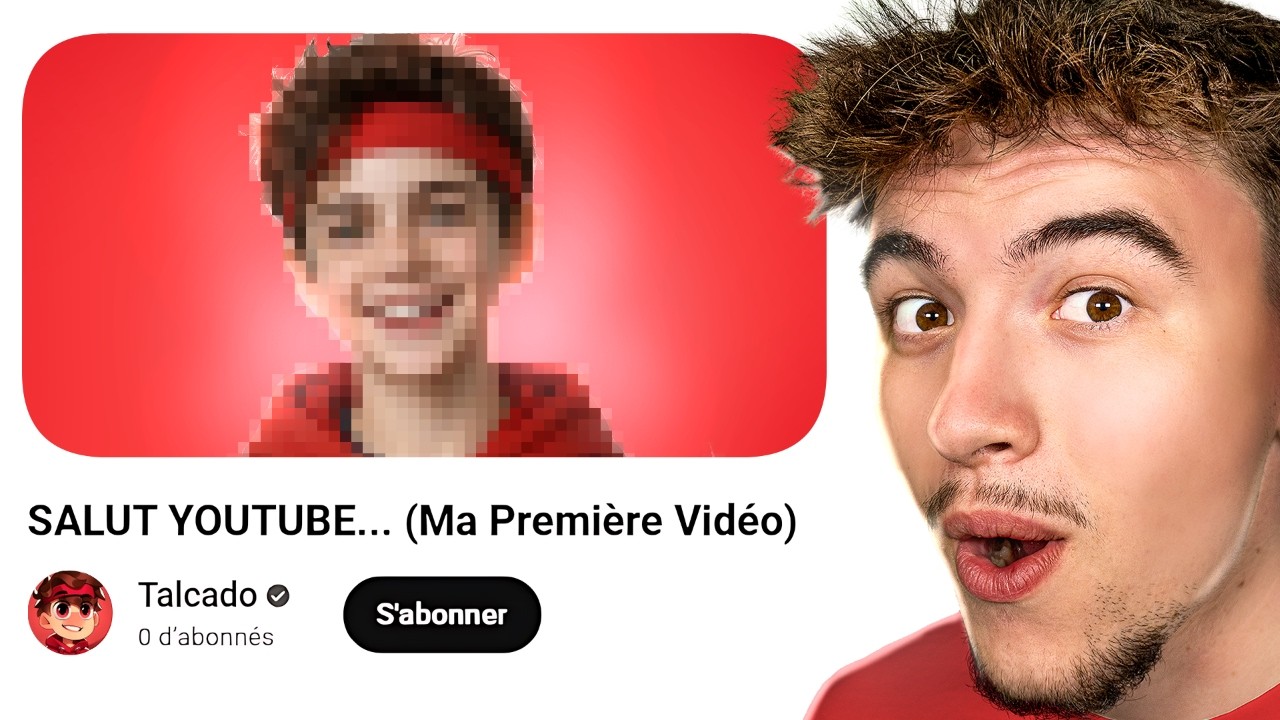 Je RÉAGIS aux PREMIÈRES VIDÉOS des YOUTUBEURS !!
