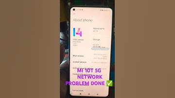 Mi 10T 5g baseband and imei unknown problem Solved ✅
