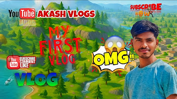 My first vlog 🫣|Akash Vlogs|मेरा पहला व्लॉग 😁 village vlog|vlogs power guddu vlogs 
