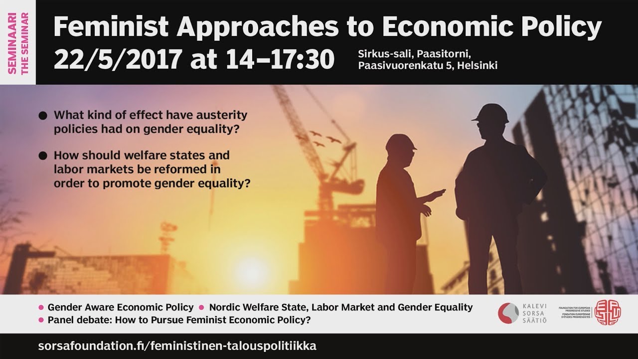 Feminist Approaches to Economic Policy in the Nordic Countries - Anita Nyberg