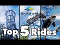 Top 5 SeaWorld Orlando Rides