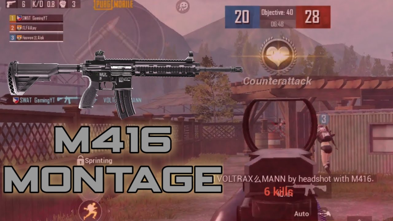 M416 MONTAGE II SWAT GAMING YT II