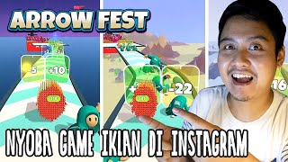 Game Iklan Instagram - Arrow Fest - iOS Android Gameplay screenshot 1