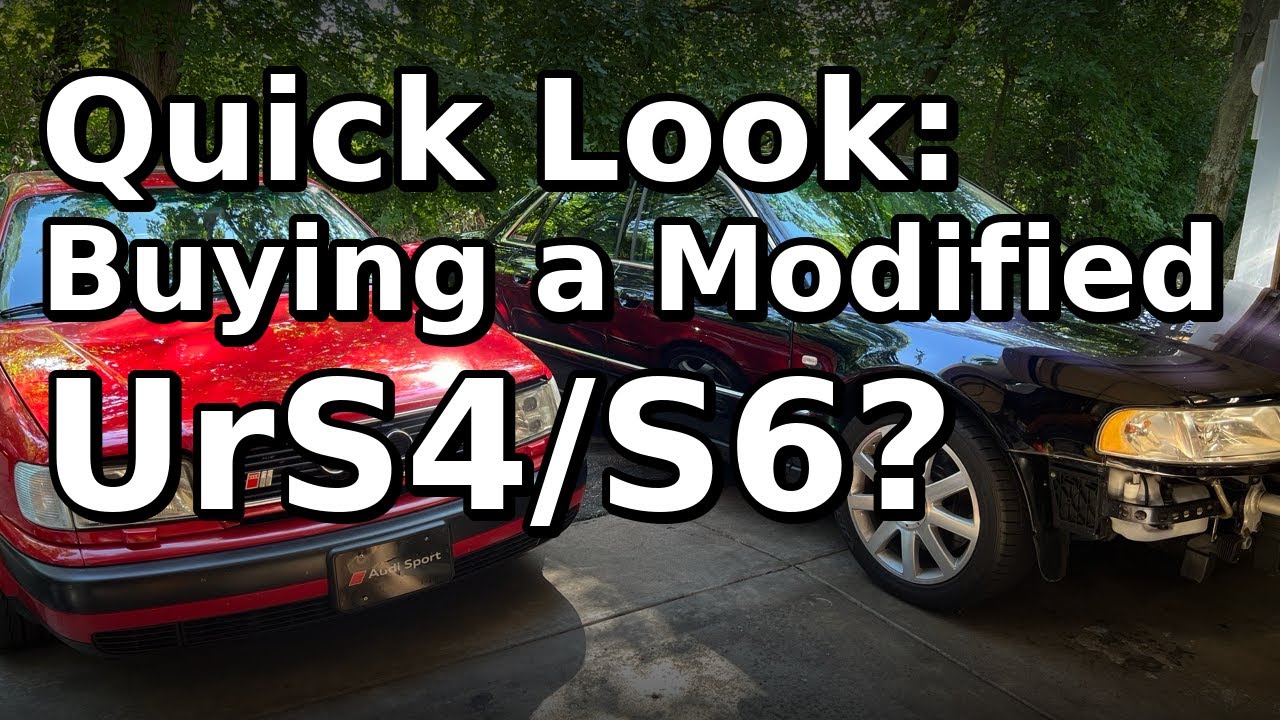 Quick Look: Thinking of Buying a Modified UrS4/S6?