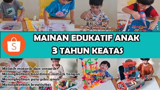 MAINAN EDUKATIF ANAK 3 TAHUN KEATAS II SHOPEE HAUL MAINAN EDUKATIF II REKOMENDASI KADO ULANGTAHUN screenshot 1
