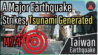 Taiwan Earthquake Update; Magnitude 7.4 Quake Strikes Hualien, Tsunamis Generated by GeologyHub 56,921 views 3 weeks ago 4 minutes, 1 second