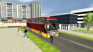 Town Coach Bus Fun Driving ônibus urbano. screenshot 2