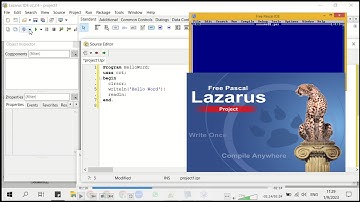 Membuat Program Pascal Hello Word Dengan Compiler Lazarus