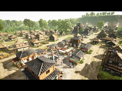 Building Ancient City to Survive Hardcore Winters in this ANNO like Game | Celestial Empire Gameplay