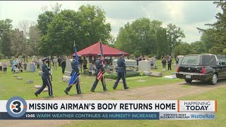Missing Airman's Body Returns Home