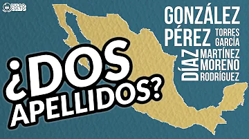 ¿Cómo se llaman 2 apellidos?