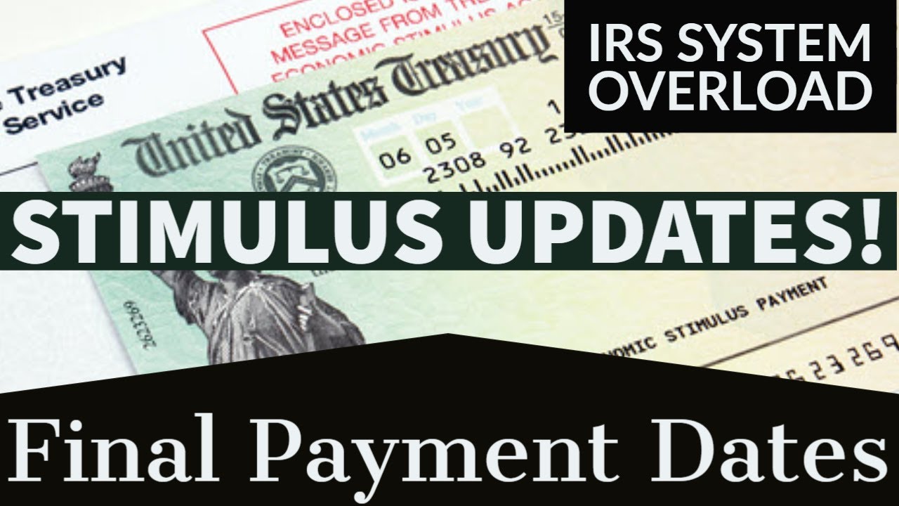 More Stimulus Check Updates & Info Checks Arriving! YouTube