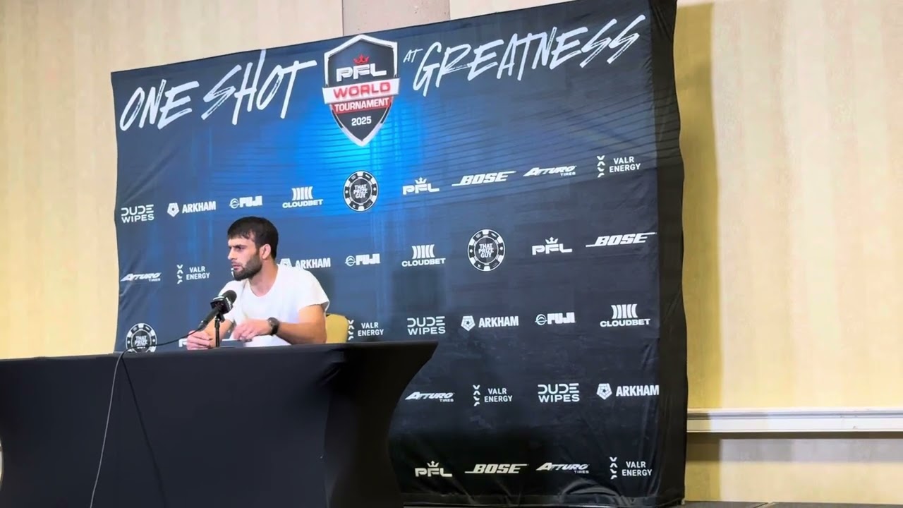 Pfl media day wichita ks Lightweight Semifinal Gadzhi Rabadanov (155.6 lbs)