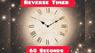 60 Seconds - Analog Clock Timer & Alarm - Countdown - Reverse Timer
