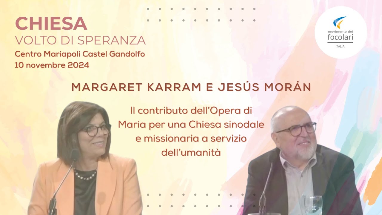 Margaret Karram e Jesús Morán: 