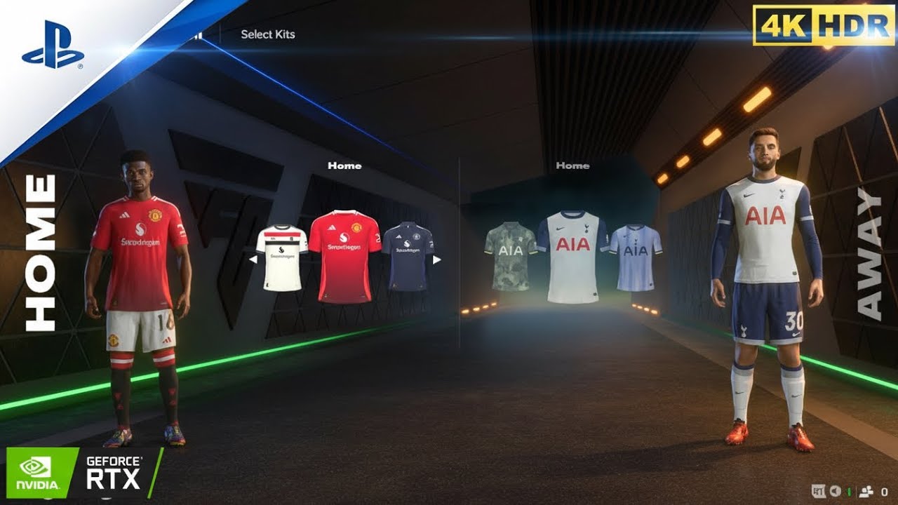 Manchester United vs Tottenham Hotspur | Legendary AI | 4K HDR RTX | EA SPORTS FC 1