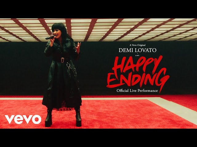 Demi Lovato - HAPPY ENDING (Official Live Performance) | Vevo class=