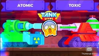 Atomic tank vs Toxic tank ( WHO WON)?? Tank Stars screenshot 4