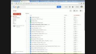 Using Google Drive for Word Processing