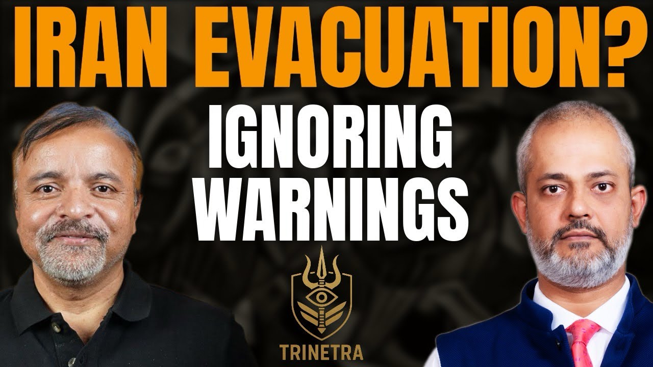 Indians Stuck in Iran, MEA Repeated WARNINGS I Col Ajay Raina, Aadi I TRINETRA