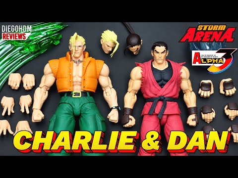STORM ARENA CHARLIE AND DAN Street Fighter Alpha 3 Unboxing and Review