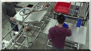 Lean Assembly Cell for Commercial Cooking Equipment Assembly