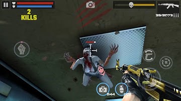 DEAD TARGET: Zombie || Main Quest BONUS×2 Reward By Golden AK-47 Gun「Android Gameplay