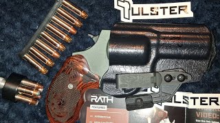TULSTER RATH Revolver Holster Use Code DanTheWolfman SAVE 15% for your Snub Tips for a FASTER DRAW!
