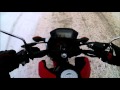 HONDA GROM 冬道　A GOGO!! mizuno タイヤチェーン120/80-12