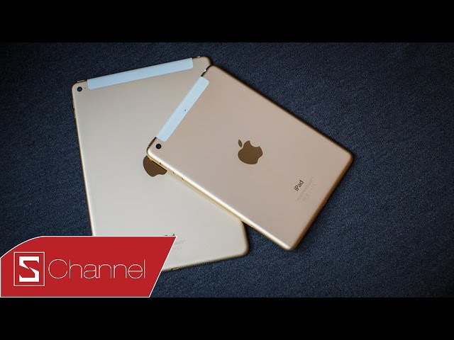 Schannel - Mở hộp iPad Mini 3 = iPad Mini 2 + Màu vàng + Cảm biến vân tay