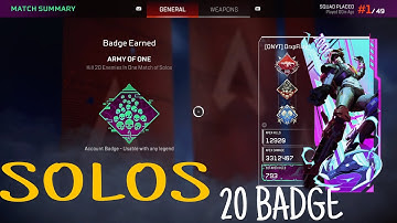 MOVEMENT PLAYER UNLOCKS NEW 20 KILL SOLOS BADGE