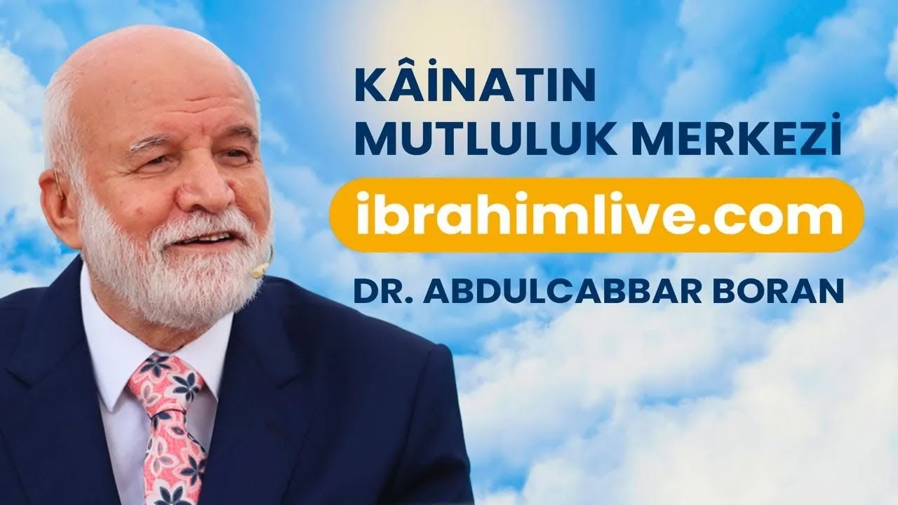 Canlı yayın tasavvuf sohbetleri│ Dr. Abdulcabbar Boran