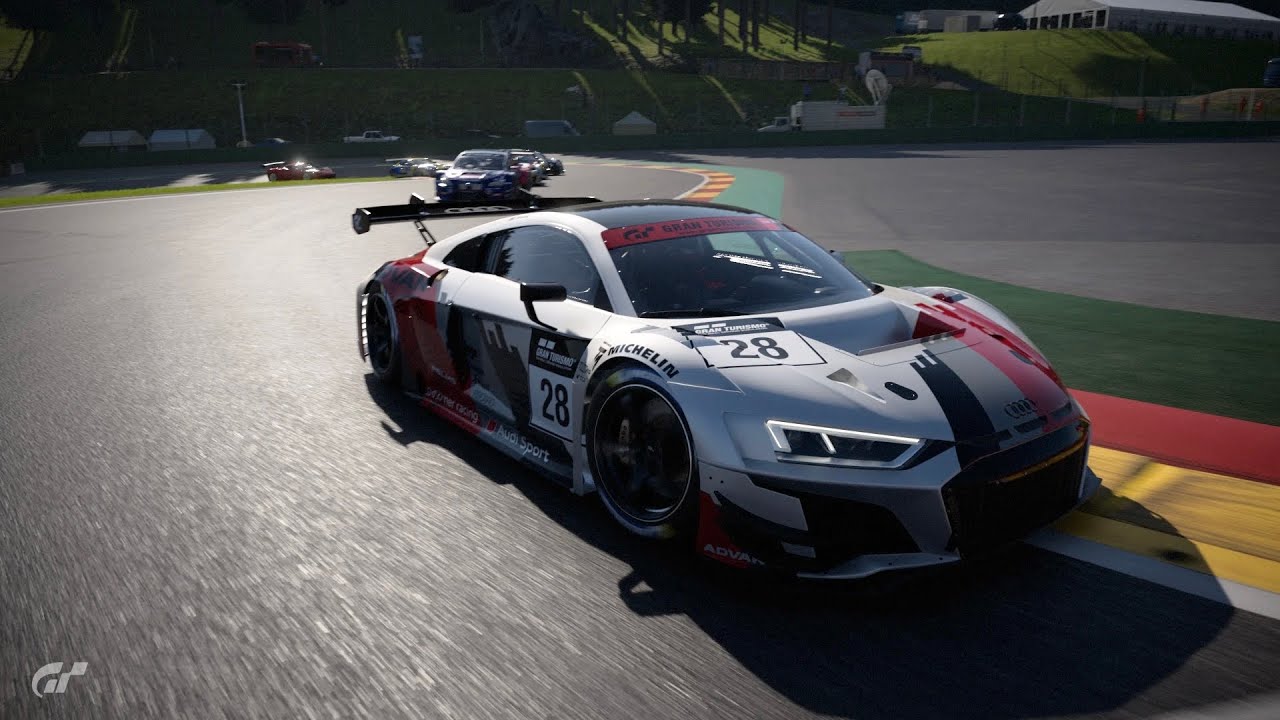 Gran Turismo 7 - Audi R8 LMS - SpA - 1 hour Endurance - YouTube