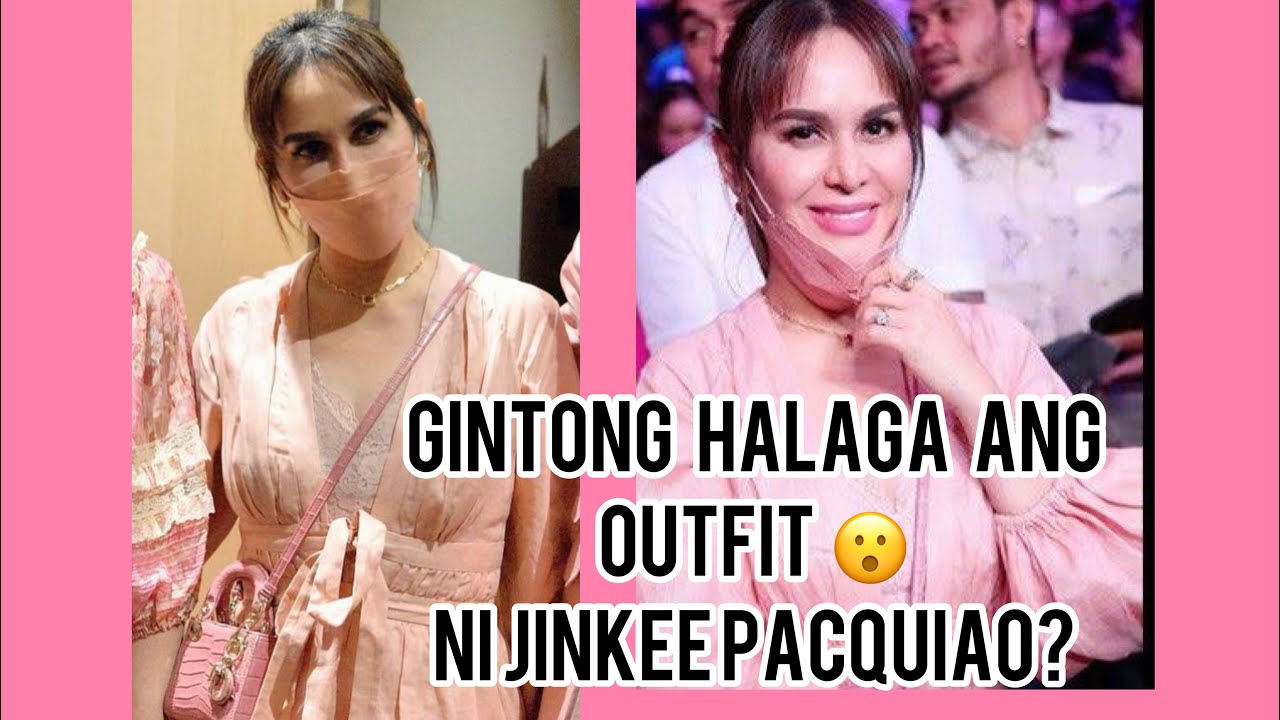 Lotd: Jinkee Pacquiao's Outfit At #pacquiaothurman Fight