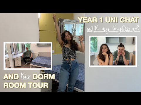 Year 1 University chat / review and empty uni room tour || Gloucester University