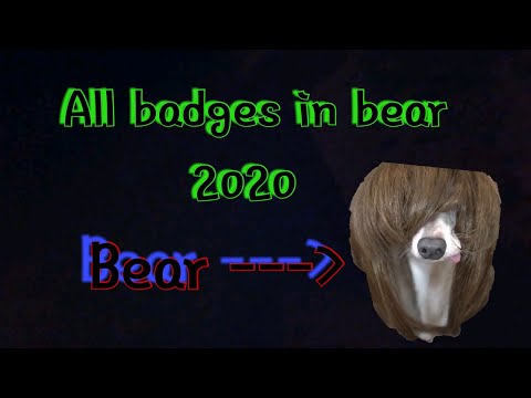 Robux Roblox Game Roblox Bear All Badges - roblox bear secret badges