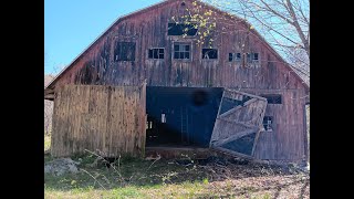 ABANDONED DEPRESSION ERA BARN BASEMENT. they saved everything