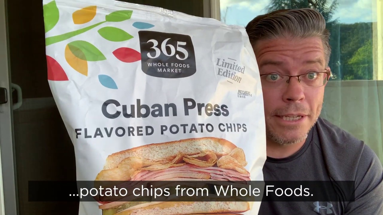 Guest Review Tuesday!  Sean with  Whole Foods 365 Cuban Press Potato Chips