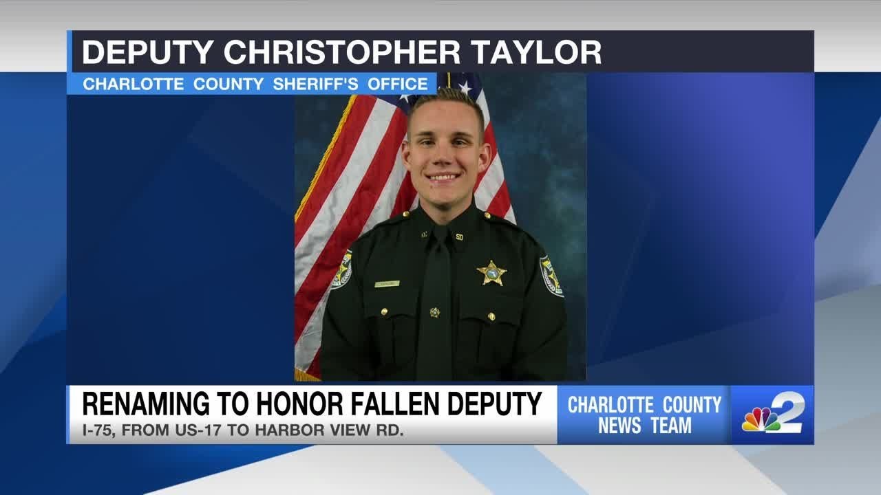 Renaming portion of I-75 to honor fallen deputy in Charlotte County ...