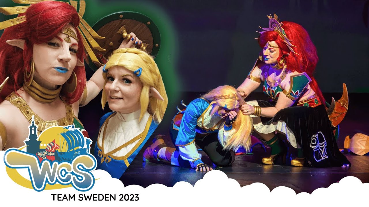 Zelda & Urbosa - WCS Team Sweden 2023 cosplay performance The Legend of Zelda Breath of the Wild
