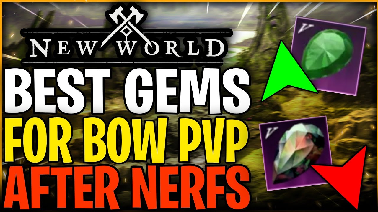 New World Gem Buffs/Nerfs Are CRAZY (Best Gems For Bow Builds) Season