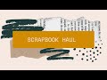 Scrapbook Supplies Haul//Scrapbook.com and Not Just For Boys Kit Club