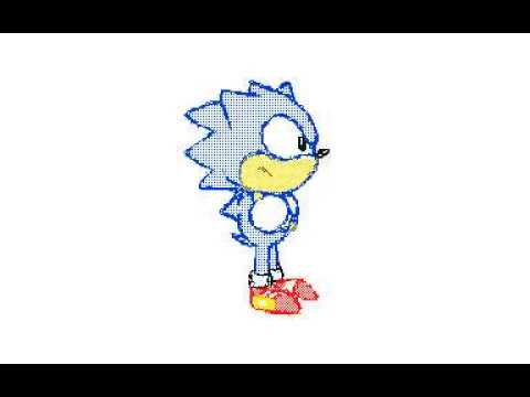 Sonic Running through Greenhill | Flipnote