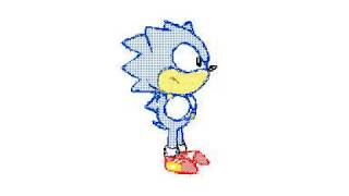 Sonic Running through Greenhill | Flipnote