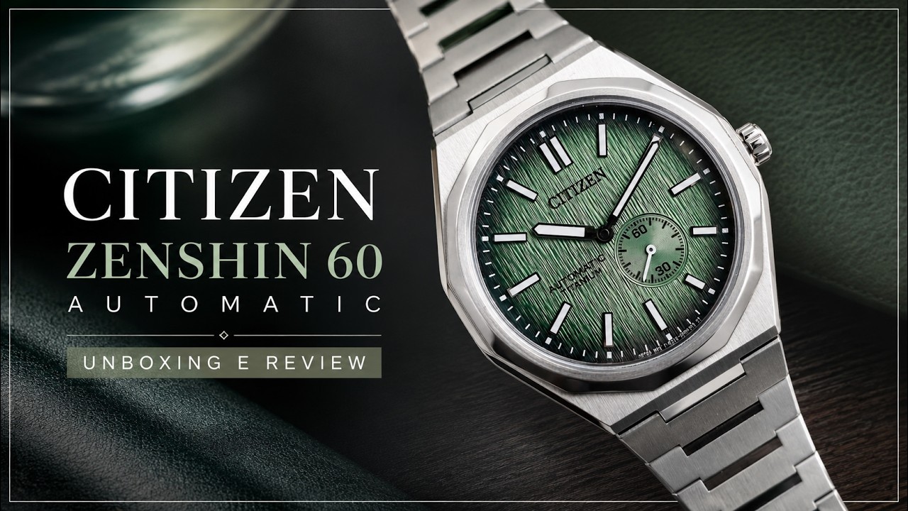 Citizen Zenshin 60 Automatic NK5020-58X Watch | Valjoux Relogios