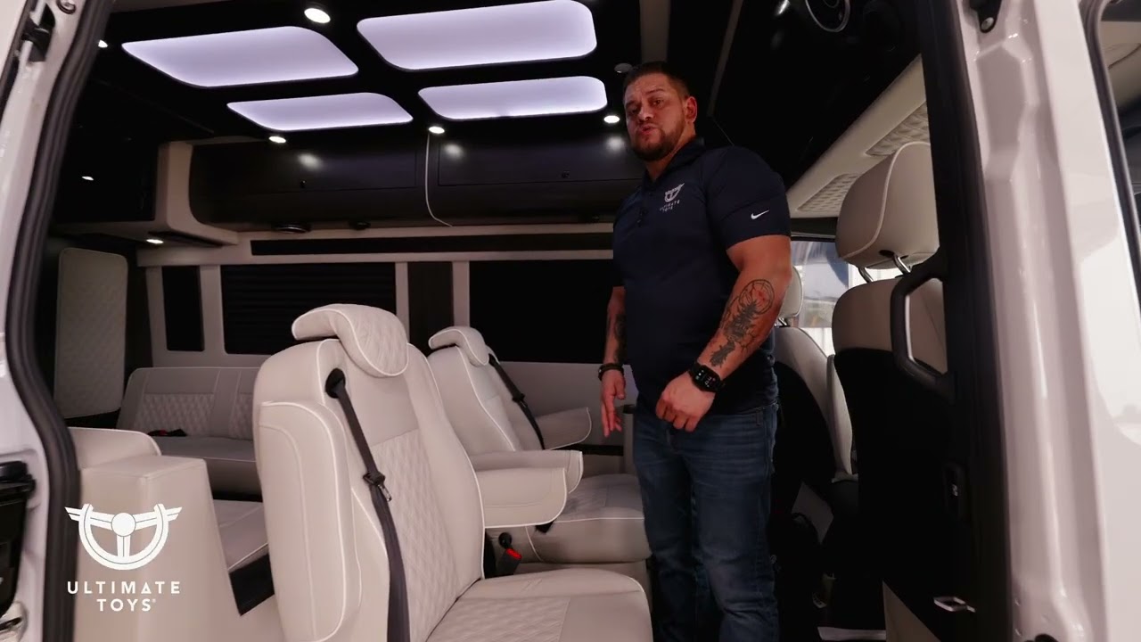 Child Seat Anchor Points | Ultimate RV Luxury Mercedes Sprinter by Ultimate Toys