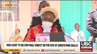 CHRISTOPHER OKELLO'S JUDGEMENT: JUDGE ALICE READS OKELLO’S DEFENSE EVIDENCE, NOTES MENTAL ILLNESS