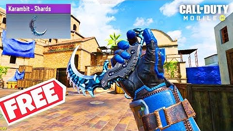 HOW TO GET FREE KARAMBIT IN COD MOBILE SEASON 3 FREE KARAMBIT SHARDS IN CODM SEASON 3 2025