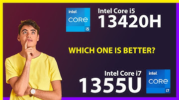 INTEL Core i5 13420H vs INTEL Core i7 1355U Technical Comparison