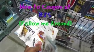How to Coupon at BJ's/ Follow me around
